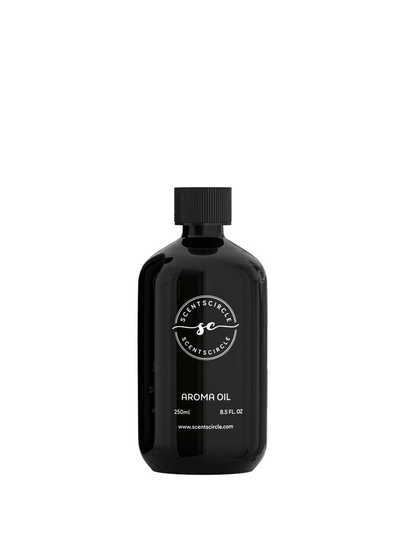 Scentscircle Supreme Leather Luxury Diffuser Oil 250ml – Aromatic Leather with Juniper Berries, Tonka Bean & Amber | Long-Lasting Electric Aroma Oil for Homes, Shops & Offices | Scentscircle - Image 1